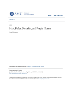 Hart, Fuller, Dworkin, and Fragile Norms