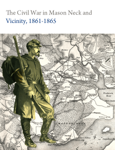 The Civil War in Mason Neck and Vicinity by Paul