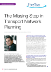 The Missing Step in Transport Network Planning