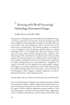 7. Revising with Word Processing/Technology/Document Design