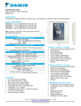 DZK-MTS-3-W Wired Thermostat