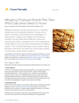 Mitigating Employee Benefit Plan Risk: What