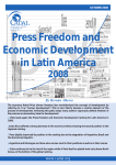 Press Freedom and economic development 2008