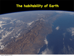 The habitability of Earth