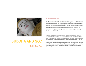 Buddha and god - Mischievous Peeps