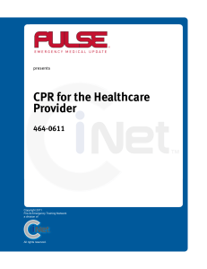 CPR for the Healthcare Provider