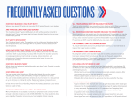 Frequently Asked Questions - Coffee Memorial Blood Center