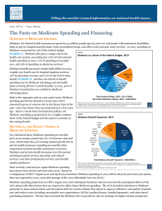 The Facts on Medicare Spending and Financing