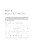 Chapter 2 Kinetics of Chemical Reactions - diss.fu