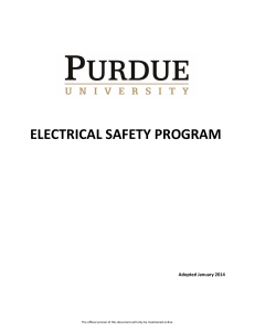 Electrical Safety Program