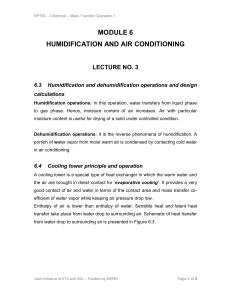 module 6 humidification and air conditioning
