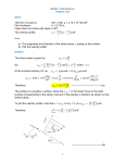 Problem 2.33 Given: Thin film of crude oil SG = 0.85, µ = 2.15 x 10
