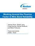Working Around the Fluorine Factor in Wire Bond Reliability
