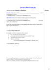 ELECTROCHEMISTRY