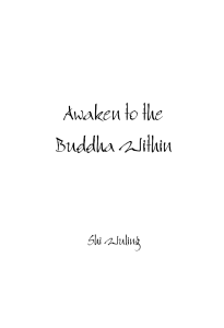 Awaken to the Buddha Within