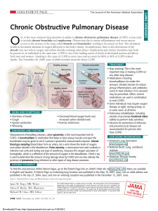 JAMA Patient Page | Chronic Obstructive Pulmonary Disease