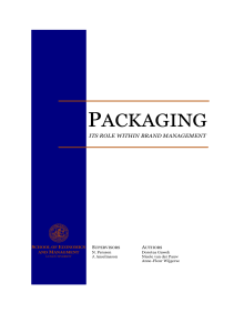 packaging - Lund University Publications