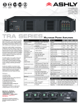 TRA Series Data Sheet
