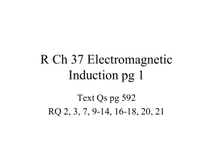 R Ch 37 Electric Induction pg 1