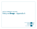Policy on Drugs – Appendix A