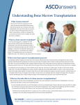 Understanding Bone Marrow Transplantation