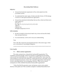 Descending Motor Pathways Objective • To learn the functional