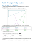 5.14.14 Right Triangle Trig Review