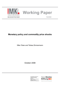 Monetary policy and supply shocks - Hans-Böckler