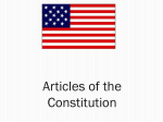 Six Goals of the Constitution