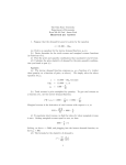 Econ 501.02—Prof. James Peck Homework #2 Answers