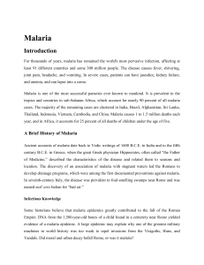 Malaria - Covenant University