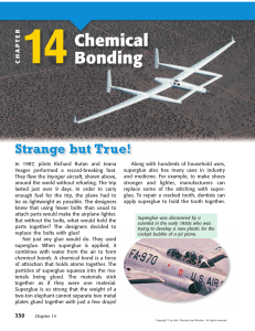 Chemical Bonding - Mrs Gillum`s Web Page!