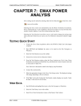 Chapter 7 - Emax Power Analysis