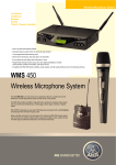 WMS 450 Wireless Microphone System