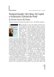 Bourgeois Equality: How Ideas, Not Capital or Institutions, Enriched