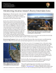 Monitoring Alcatraz Island`s Rocky Intertidal Zone