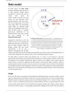 Bohr model - Net Texts