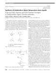 Synthesis of Imidazolium Room-Temperature Ionic