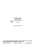 WS-03002V wind sentry manual - Amalgamated Instrument Co Pty Ltd