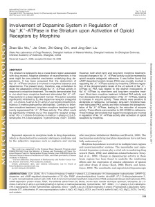 Involvement of Dopamine System in Regulation of Na ,K