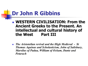 Dr John R Gibbins