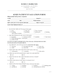 Knee Evaluation - Daniel Haber, MD