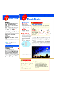 4 Electric Circuits