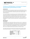 Relevance of USP Methodology in the Development of a
