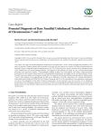Prenatal Diagnosis of Rare Familial Unbalanced Translocation of