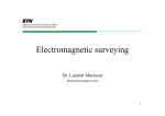 Electromagnetic surveying