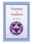 Topology of numbers