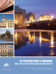 PhIlAdelPhIA`S ShAdow: SMAll cItIeS In the thIRd FedeRAl ReSeRVe