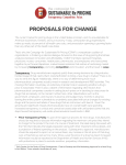 proposals for change - Campaign for Sustainable Rx Pricing