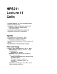 HPS211 - Lecture 11